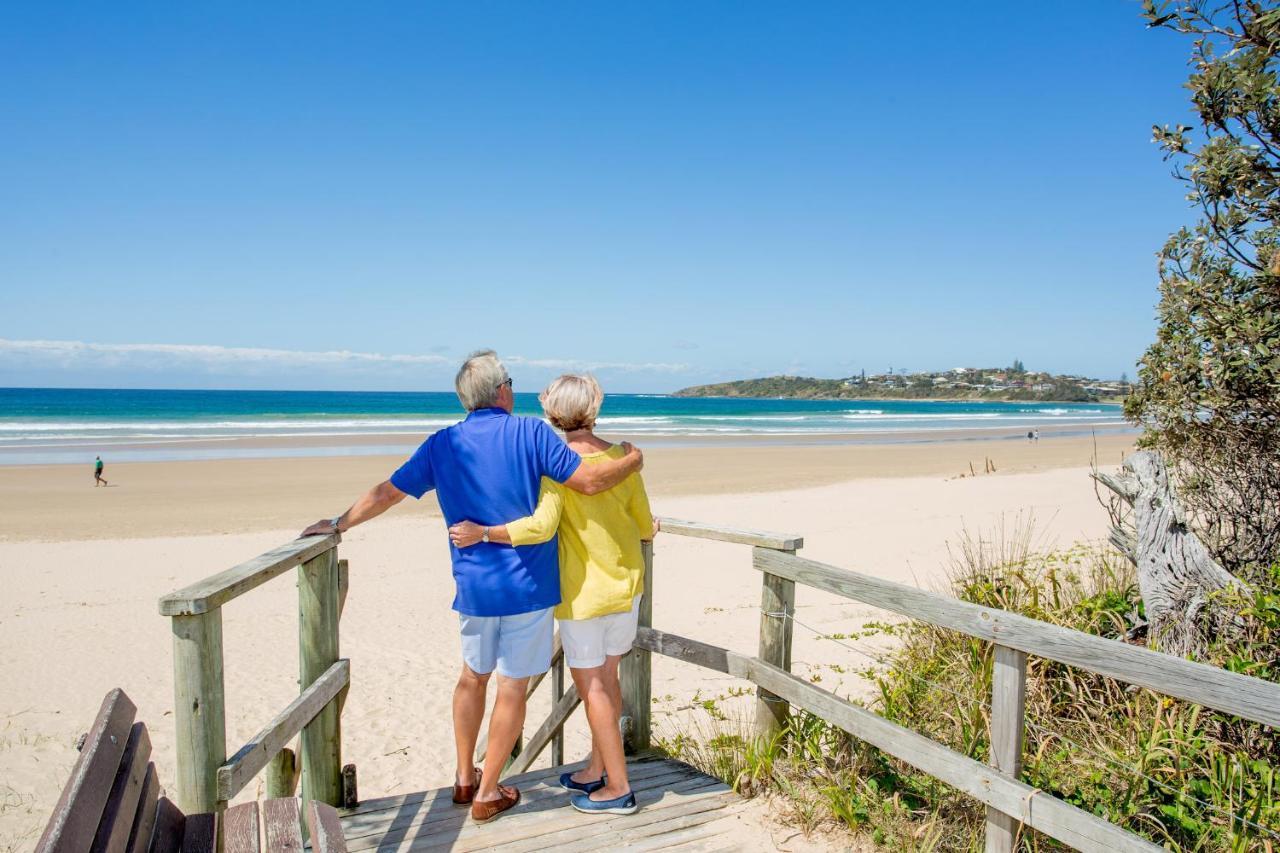 Woolgoolga Lakeside Holiday Park Hotel Eksteriør billede